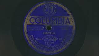 1919 CARL SEVILLE and JACK GEDDES Cinderella HAWAIIAN GUITAR DUET - 78 RPM Record