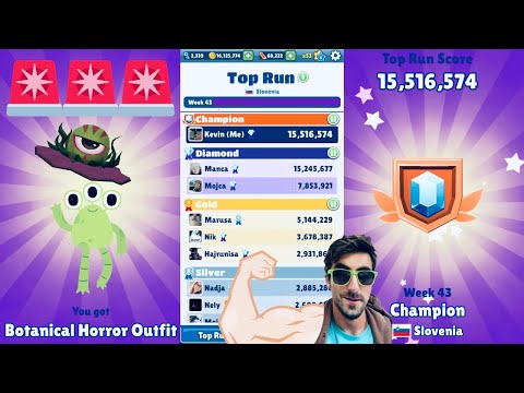 Subway's Surfers Slovenia Best Score!