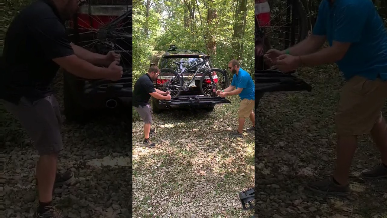 Tell me you got the coolest bike rack... 