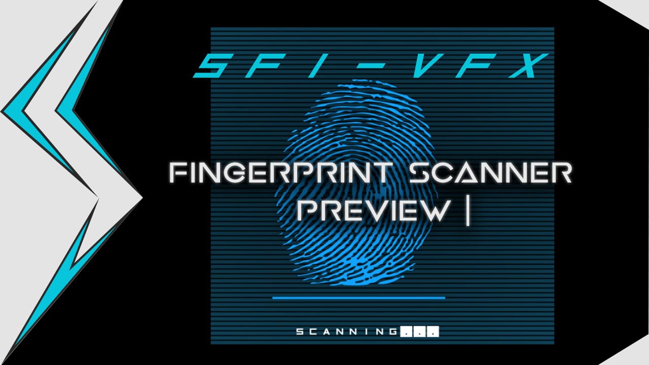 Finger Print Scanner Preview | SFI-VFX - YouTube
