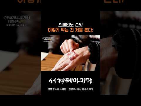 #세계테마기행 #하몽 #스페인 #<strong>스페인여행</strong>