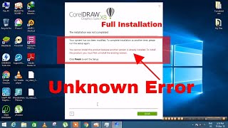 Coreldraw Başka Bir Sürüm Yüklü Olduğundan Hatasi Kesi̇n Çözüm