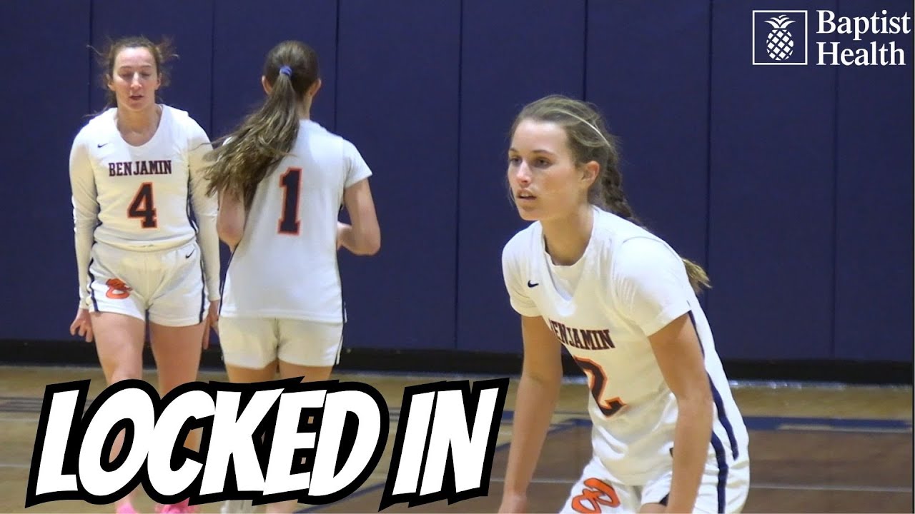 Benjamin School Wins 39-33 Over Jupiter Christian | 2A District 7 Girls Basketball Highlights