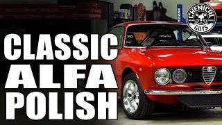 How To Polish Red Paint - 1969 Alfa Romeo Detail - Chemical Guys Car Care