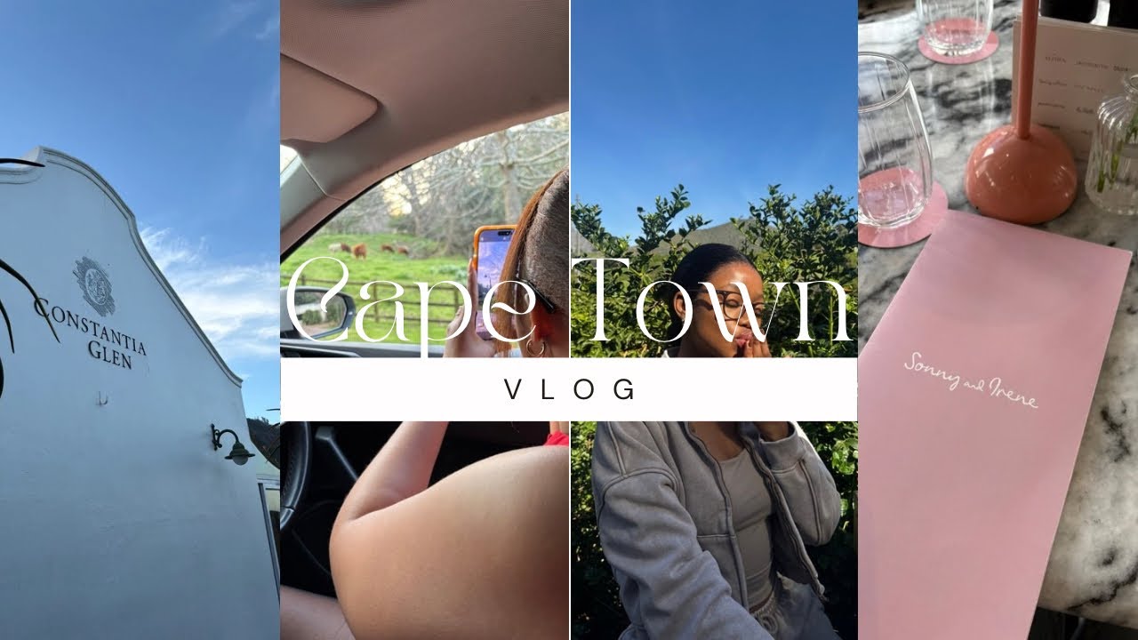Ohh how I love Cape Town🤭🤍| Wine tasting, market, church, going out with friends and more!