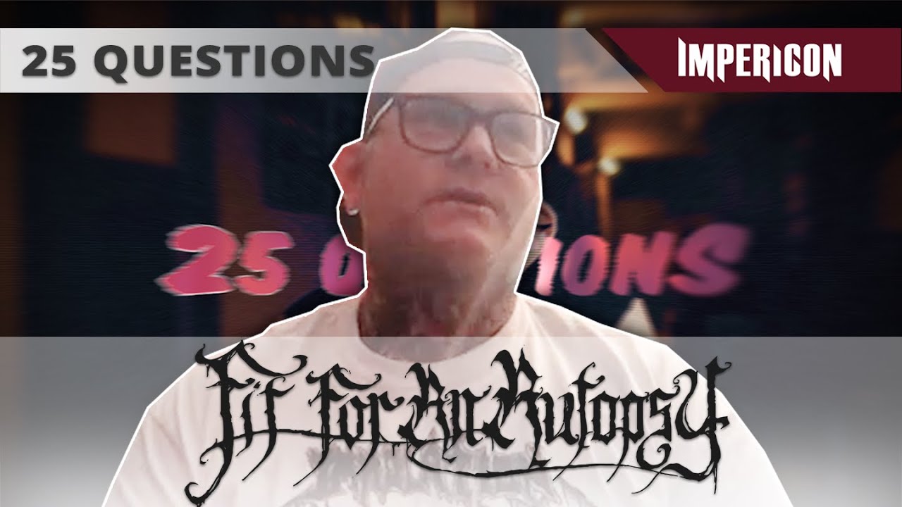 Patrick Sheridan from Fit For An Autopsy | 25 Questions