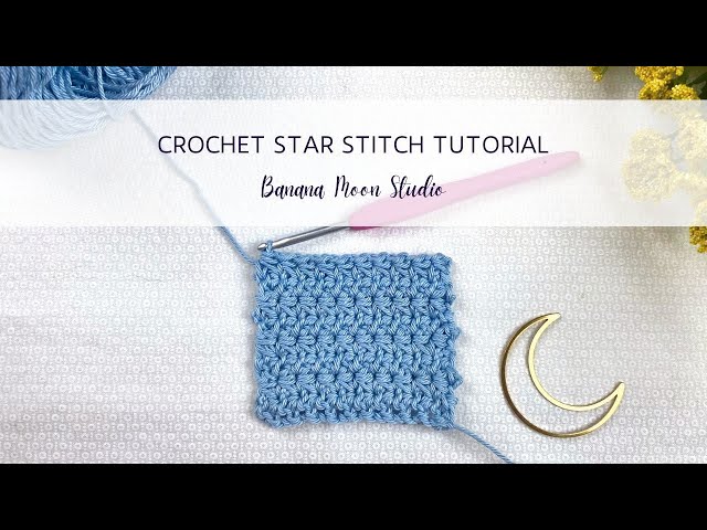 7 Basic Crochet Stitches for Beginners • Banana Moon Studio