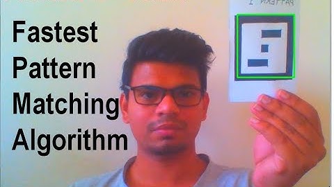 Pattern Matching | Python | OpenCV