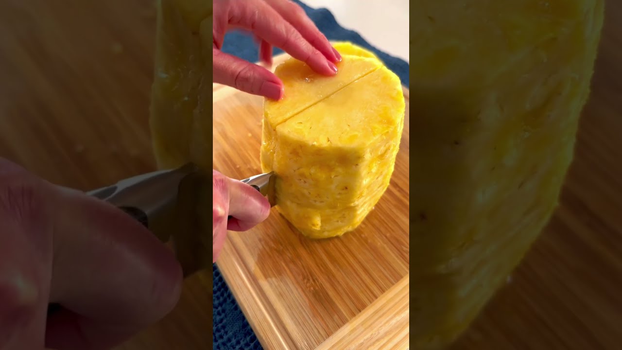 How To Cut A Pineapple 