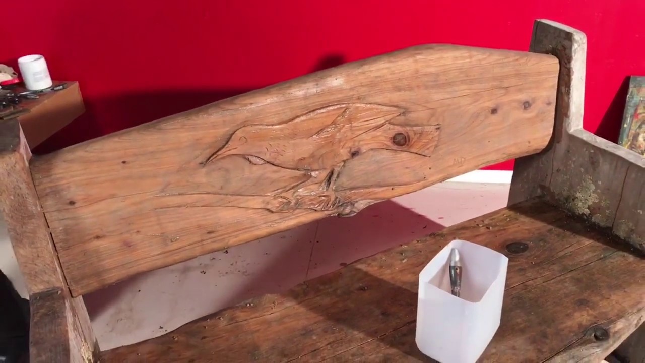 How to restore an Outdoor Bench YouTube