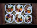 How to make 3 healthy and beautiful korean kimbap recipes