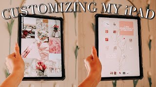 iPAD AIR 2022 CUSTOMIZATION + ORGANIZATION (customizing my new ipad air)