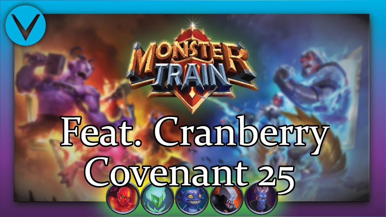 Covenant 25 Hellhorned/Melting | Co-Op Monster Train with Cranberry | Monster Train Co-op Episode 1