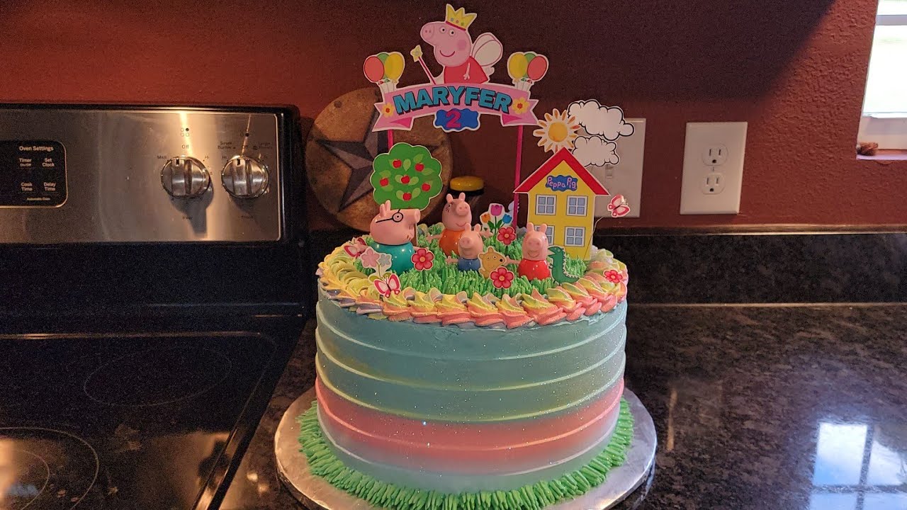 Decoración De Pastel Peppa Pig 10