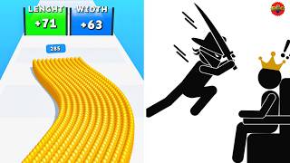 Is Draw Save Stickman Better Than Bullet Army Run | Android & iOS Gameplay | New Update screenshot 2