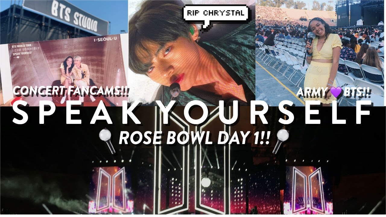 190504 BTS (방탄소년단) SPEAK YOURSELF @ ROSE BOWL DAY 1!! BEST NIGHT EVER!! -`ღ´-