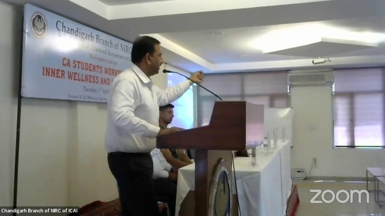 Virtual CA student workshop on inner wellness and heads you win