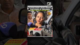 Saayoni Ghosh calls for smooth parliament proceedings for public interest Saayoni Ghosh calls for smooth parliament proceedings for public interest