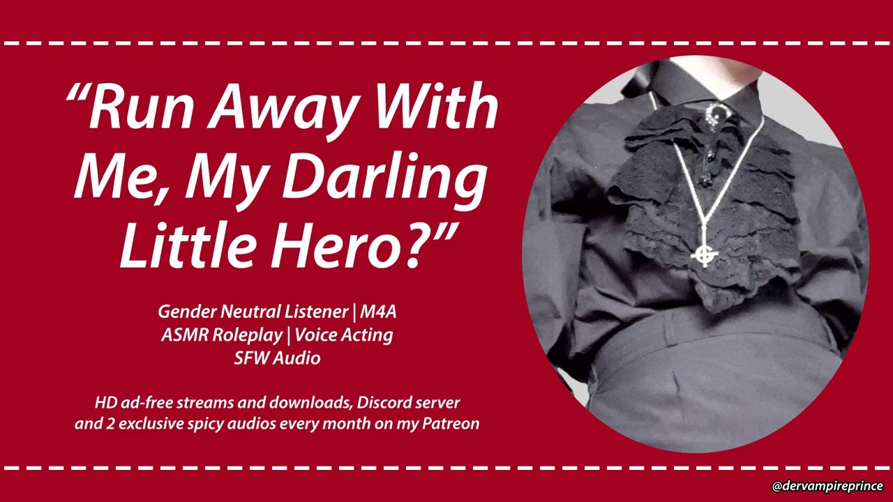 ASMR | Villain Asks You To Run Away With Him [M4A] [Enemies to Lovers]