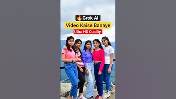 Grok AI Video Generator | How to make video from Grok | How to make AI video from Grok AI #aivide...