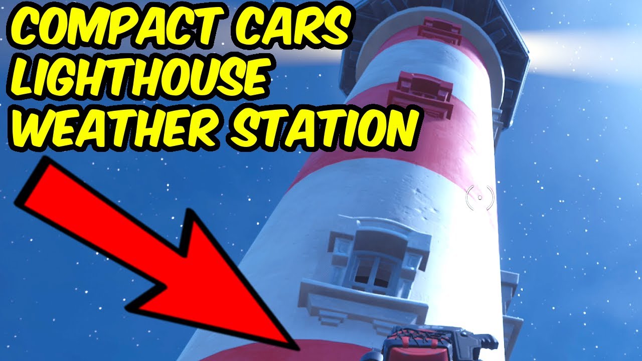Compact Cars Lockies Lighthouse And A Weather Station Fortnite (Forged in Slurp) | Kalmarn