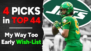 Jets Top 4 Pick Wish-List & Mock Draft