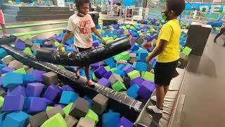 had a blast at defy trampoline park
