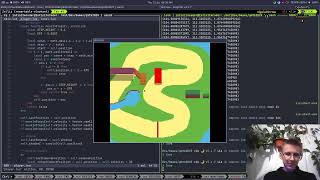 Top-down Platformer Ace Race in LUA GMTK🎮!