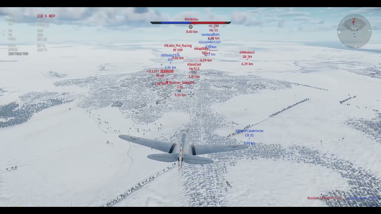 War Thunder Planes No Commentary | High-Speed Dogfights & Air Combat