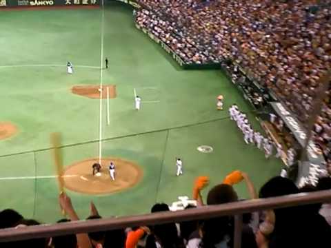 2009.5.10 巨人 vs 中日 ラミレス ソロホームラン オガラミ アベック弾 らみ茶