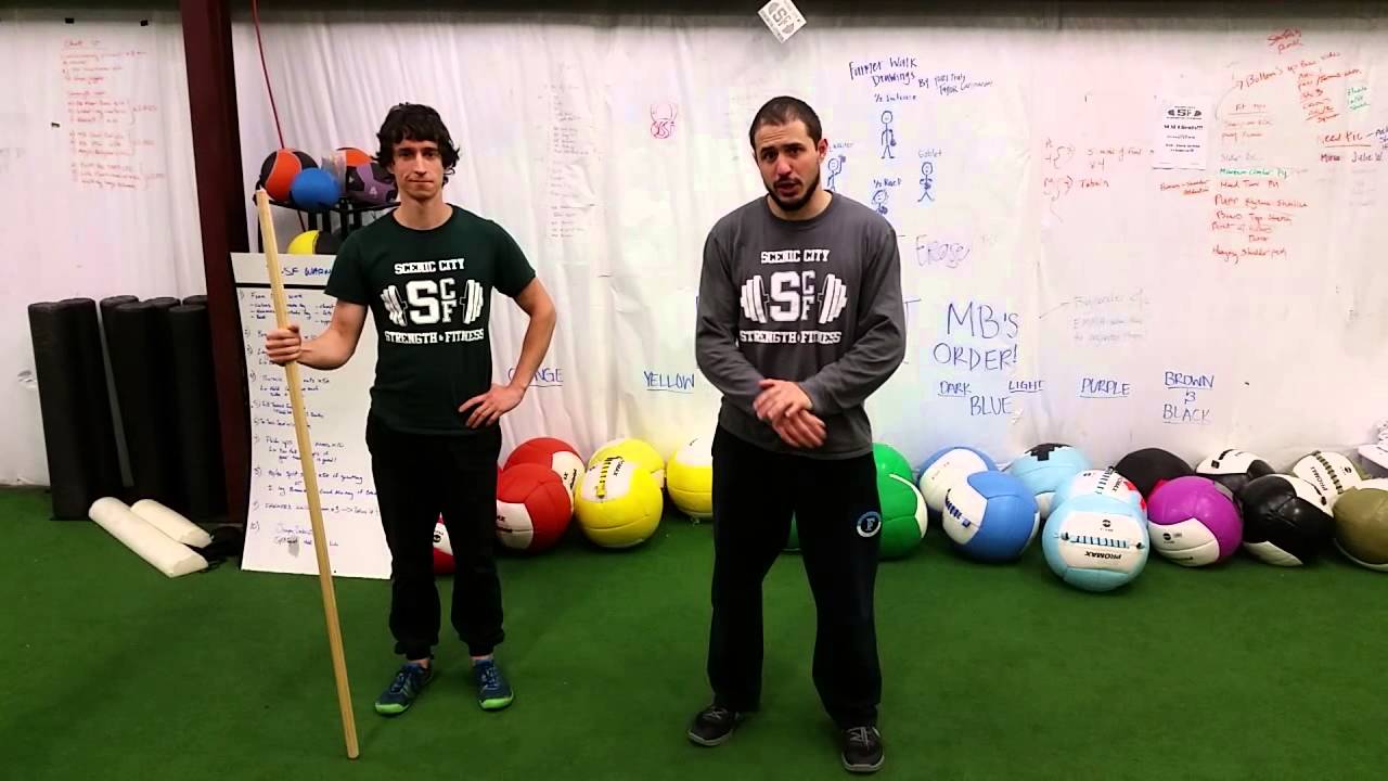 Building a Hip Hinge with a Broomstick Good Morning YouTube