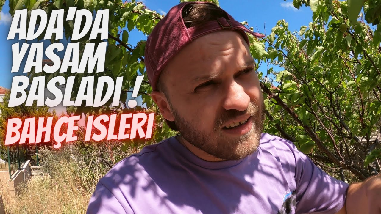 AVŞA Adası’na geldik ! | Bahçe ne durumda? 🧑🏼‍🌾