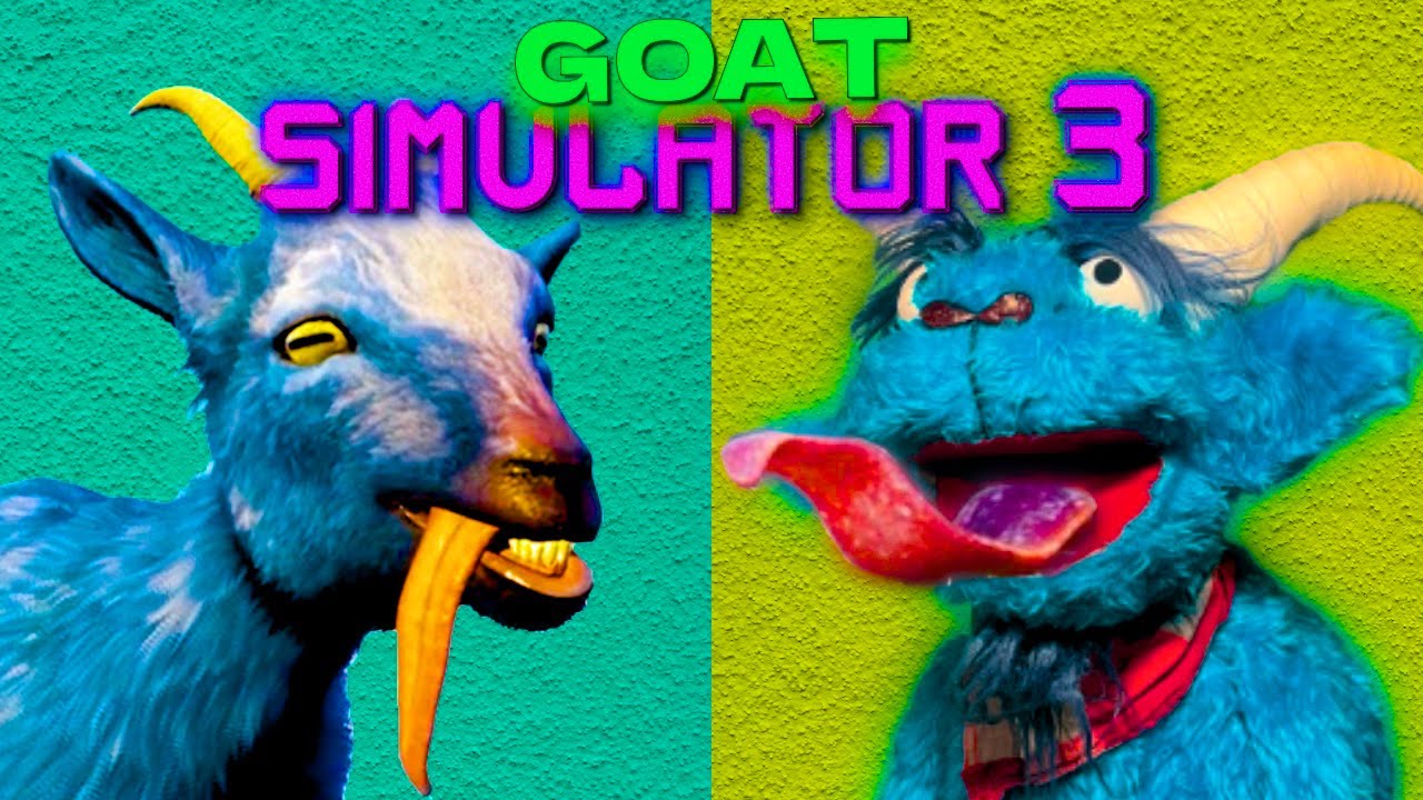 Goat Simulator 3. Goat fails HARD!!!