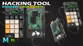 Hacking Tool | Autodesk Maya + Substance 3D Painter