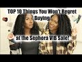 TOP 10 Things You Won't Regret Buying at the Sephora VIB Sale!
