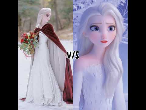 modern elsa vs original elsa which one will you choose?#disney #elsa #fypシ #trending #shorts #viral