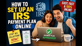 How to set up an IRS payment plan online