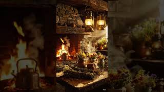 Relax || Enchanting atmosphere || Fairytale kitchen || Cozy || Golden hour lighting