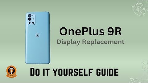 OnePlus 9R screen replacement. Do it yourself guide.