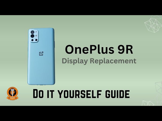 OnePlus 9R screen replacement. Do it yourself guide. - YouTube