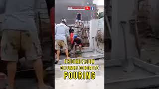 DREAM HOME - Ground Floor Columns Concrete Pouring #shortsviral #shorts