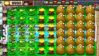 plant vs zombies - android gameplay PvZ pool level 4 pea shooter. pvz1 || pvz2 || the battle of pvz. screenshot 1