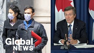 Toronto mayor john tory said thursday that while he doesn't know the
date when city's state of emergency would be lifted, a "large number"
people who ...
