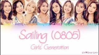 Girls’ Generation (소녀시대) – Sailing (0805) [Color Coded Lyrics] (ENG/ROM/HAN)