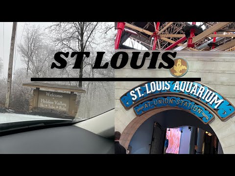 St Louis Aquarium at Union Station and Hidden Valley Snow Tubing