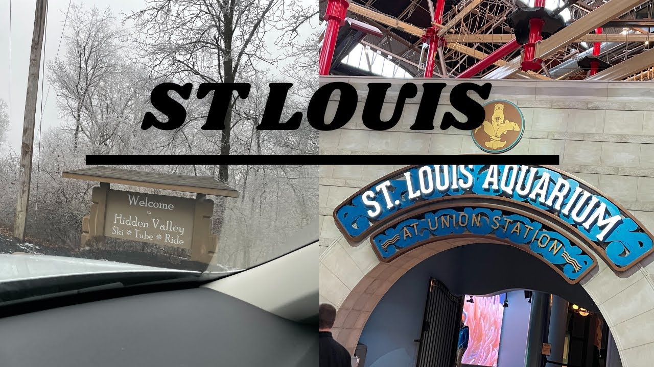 St Louis Aquarium at Union Station and Hidden Valley Snow Tubing YouTube