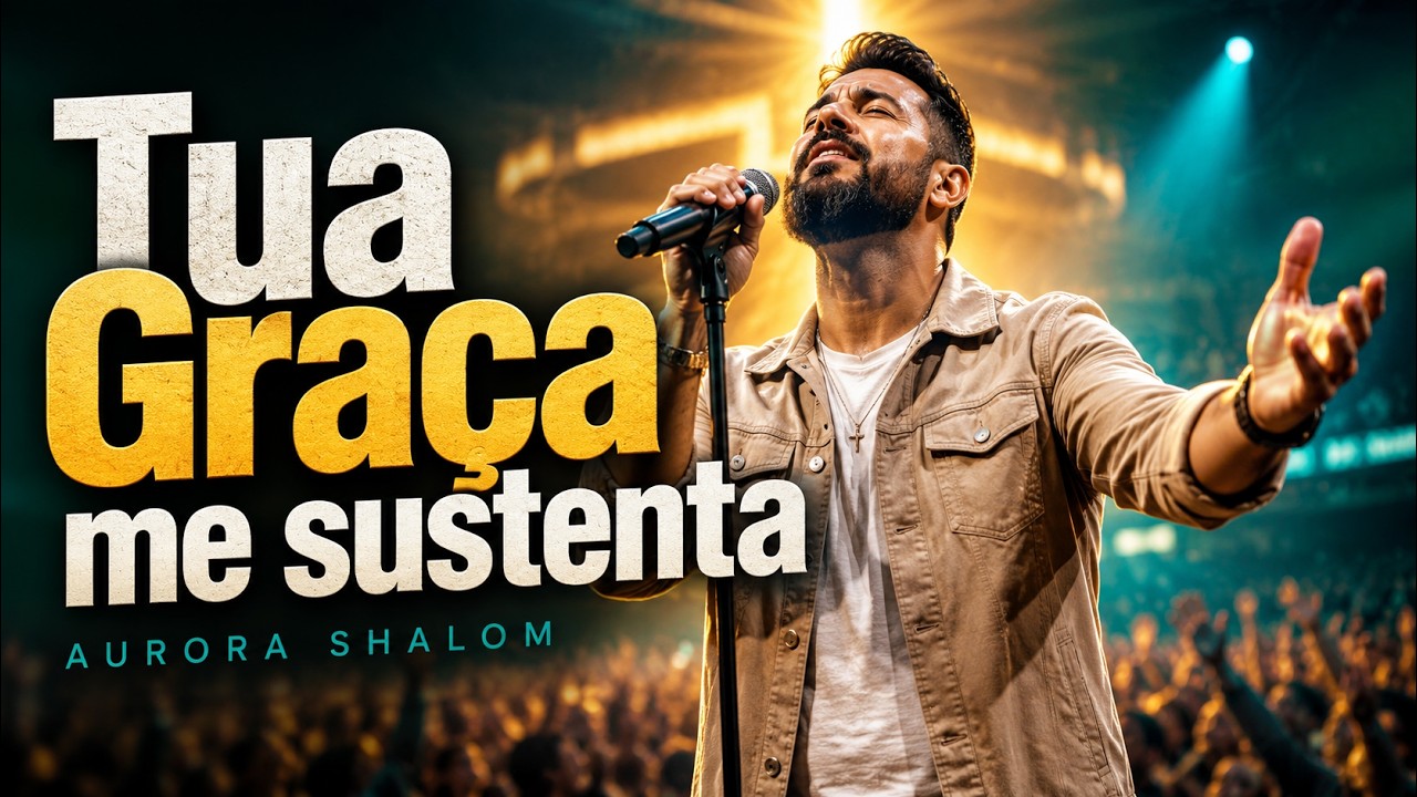 Tua Graça me sustenta - Aurora Salom - Louvor de adoração