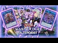 New altergeist support replays  decklist  yugioh master duel