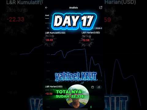 Hari ke 17 proses Jual Beli emas / XAUT, di bybit menggunakan Asset Ganda / dual Investment #xaut