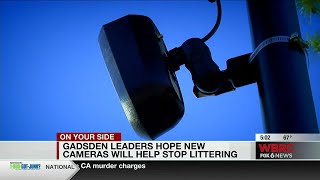 Gadsden leaders hope new cameras will help stop littering